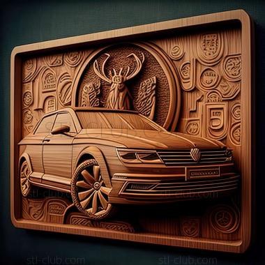 3D модель Volkswagen Passat (STL)